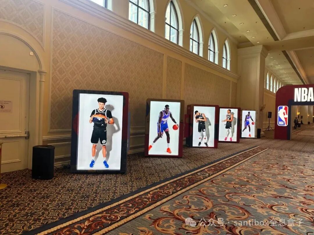 santibox全息盒子携手NBA中国 开启科技与体育跨界互动新纪元